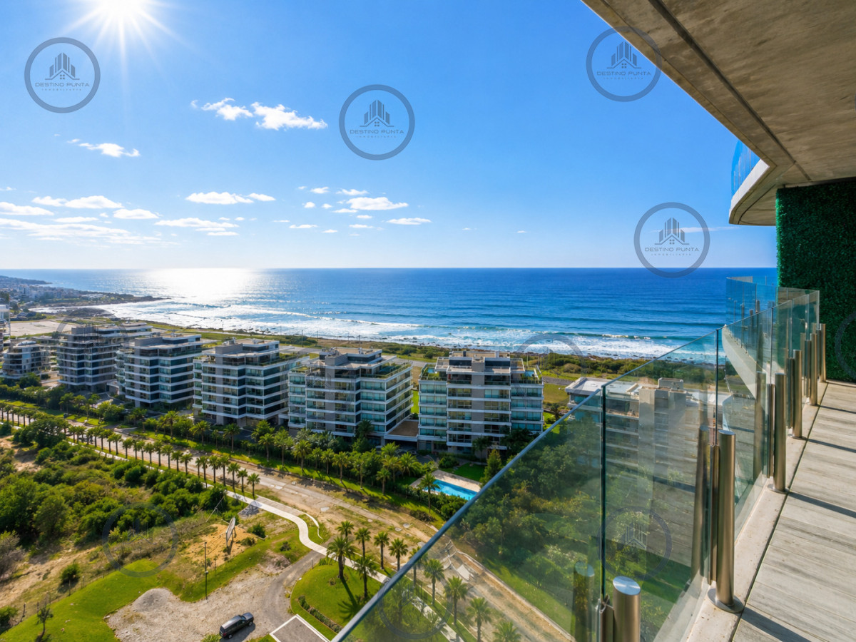 Apartamento ID.678 - Espectacular Apartamento de 2 Dormitorios y Medio, piso alto, Torre Surfside, Punta del Este