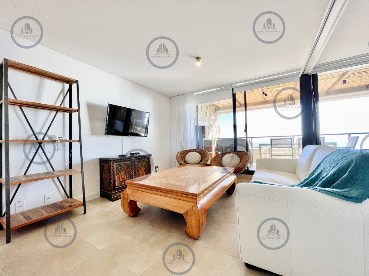 Apartamento ID.6 - Alquiler temporal de Apartamento de Dormitorio y Medio, Parrillero y Vista al Mar Punta Ballena