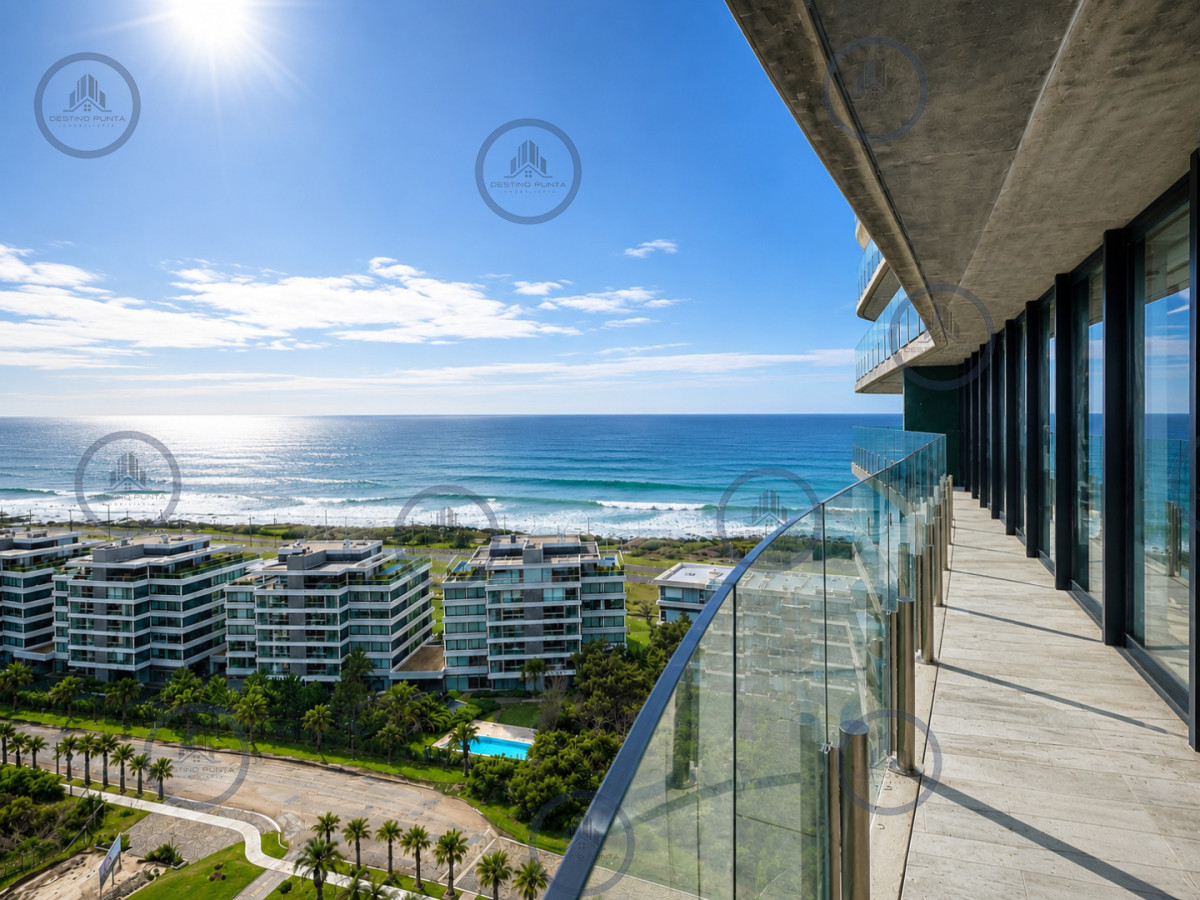 Apartamento ID.678 - Espectacular Apartamento de 2 Dormitorios y Medio, piso alto, Torre Surfside, Punta del Este