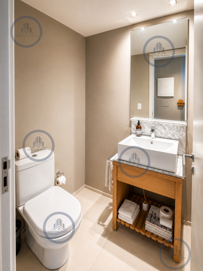 Apartamento ID.429 - Apartamento de 3 Dormitorios, Parrillero de uso exclusivo y Jardín en Punta Ballena, Punta del Este