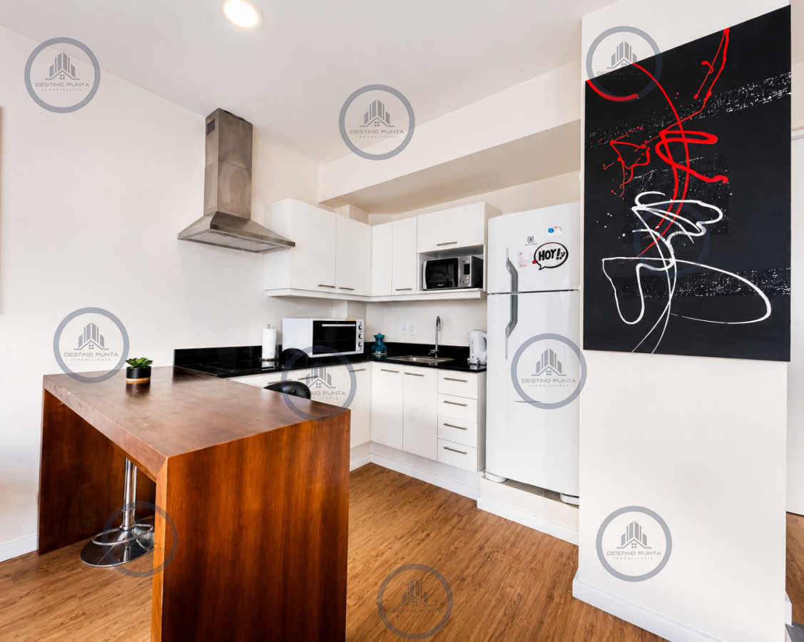 Apartamento ID.798 - Moderno Apartamento Monoambiente en Alquiler Anual o Verano, Península Punta del Este