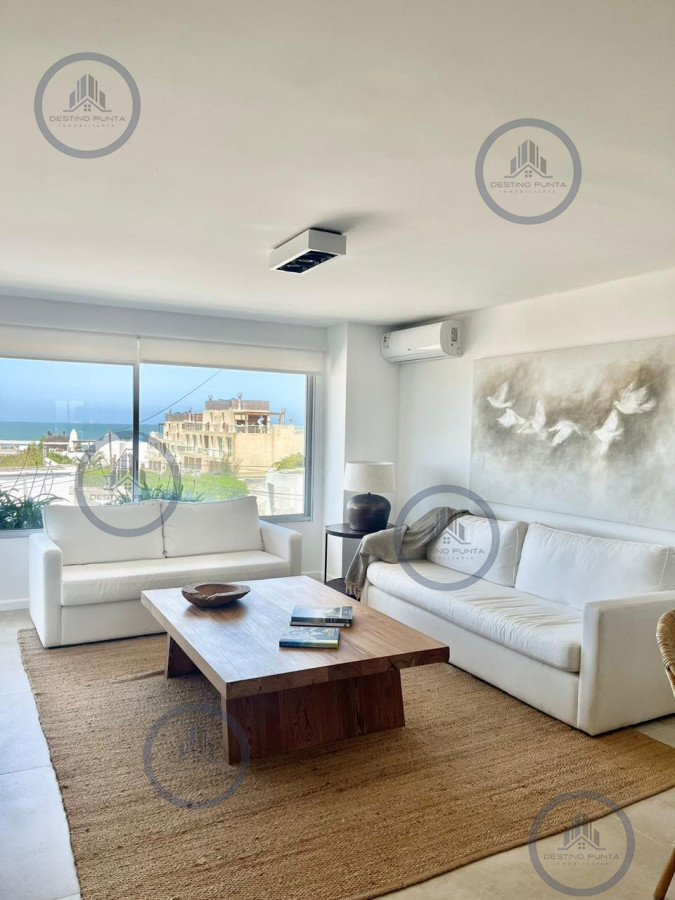 Apartamento ID.196 - Esturión de Montoya, Apartamento Penthouse de 3 Dormitorios y Parrillero en Playa Montoya, La Barra