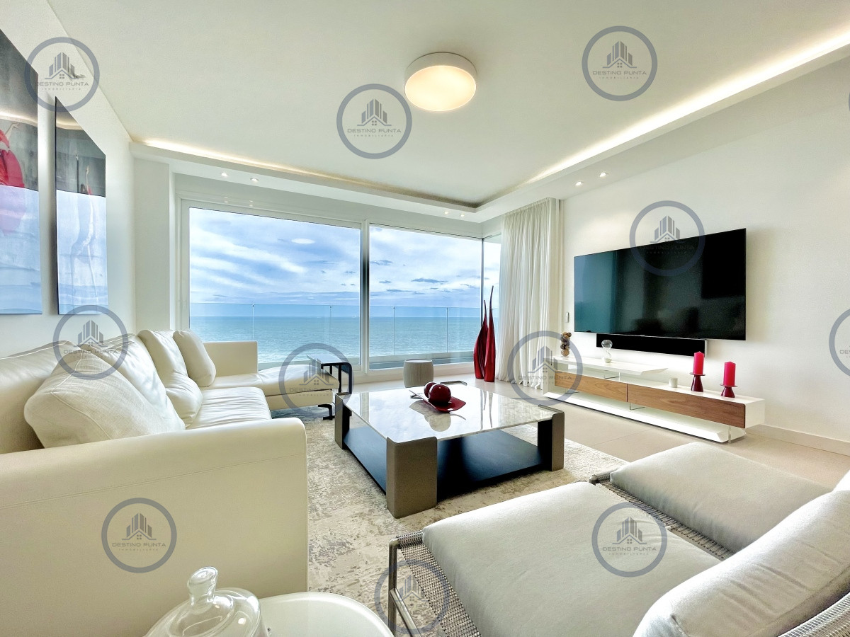 Apartamento ID.1940 - Venta Espectacular Apartamento Frente al Mar, 3 Dormitorios, Le Parc Punta del Este