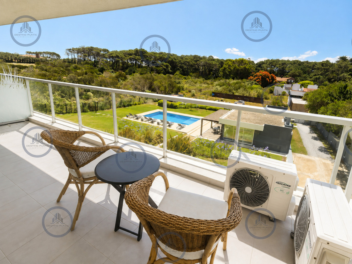 Apartamento ID.3259 - Moderno Apartamento de 3 Dormitorios frente al mar en Playa Brava, Punta del Este