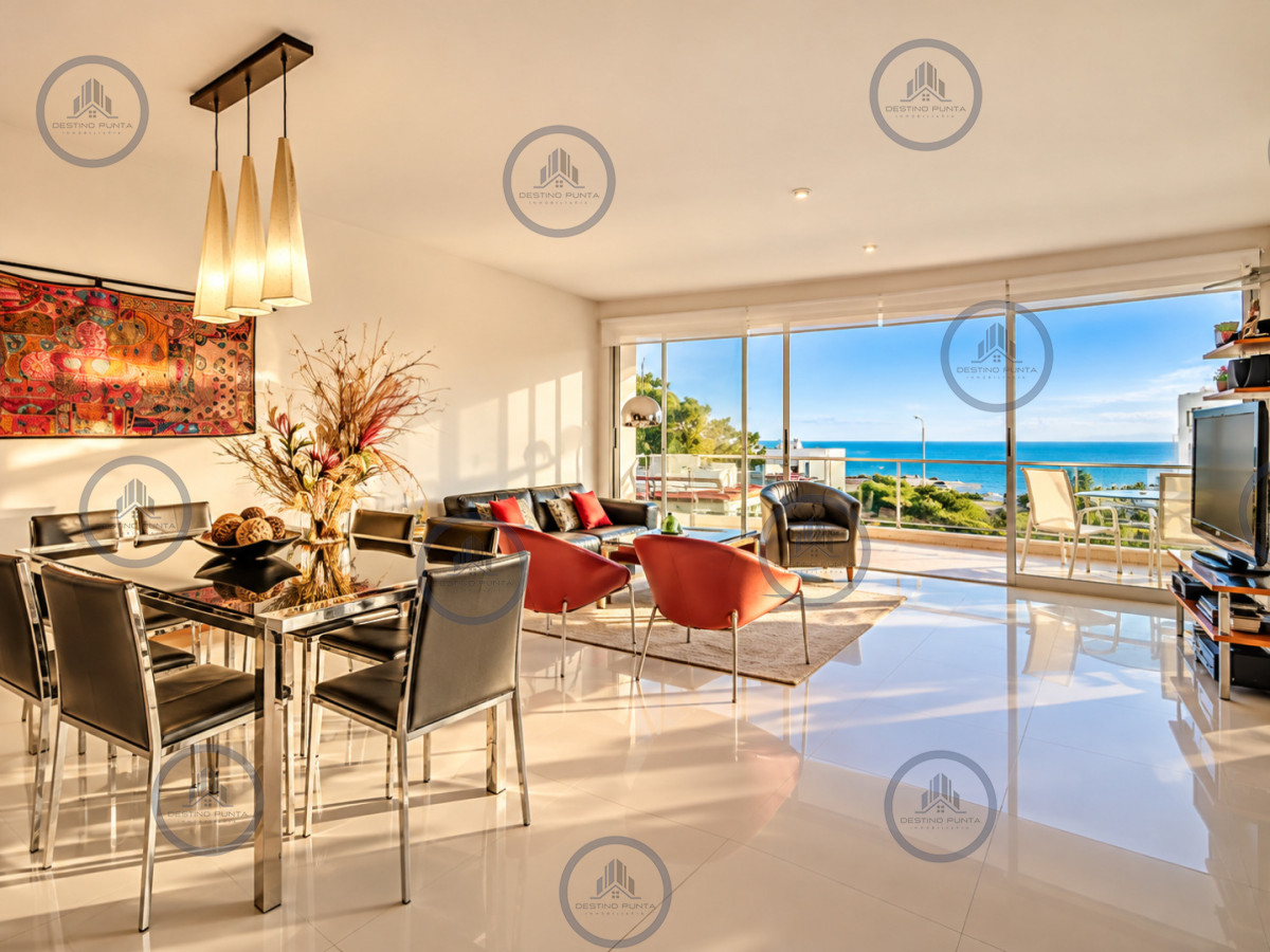 Espectacular Apartamento de Tres Dormitorios frente al Mar - Punta del Este — fotografía 1