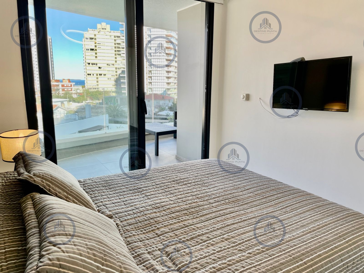 Apartamento ID.1771 - Alquiler temporal de apartamento muy lindo decorado de un dormitorio a pasos de las playas mansa y brava 