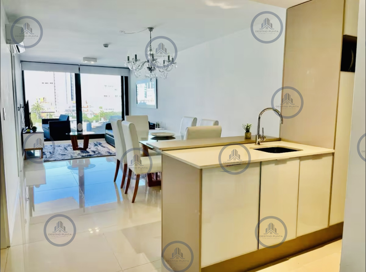 Apartamento ID.2339 - Apartamento de 1 dormitorio en alquiler de temporada Art Tower, Punta del Este