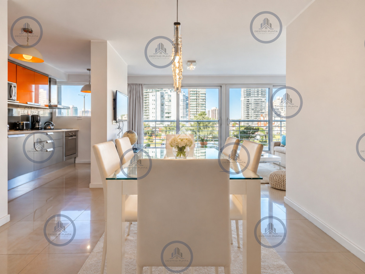 Apartamento ID.3307 - Moderno Apartamento de 1 Dormitorio en Suite a pasos del mar. Playa Mansa, Punta del Este