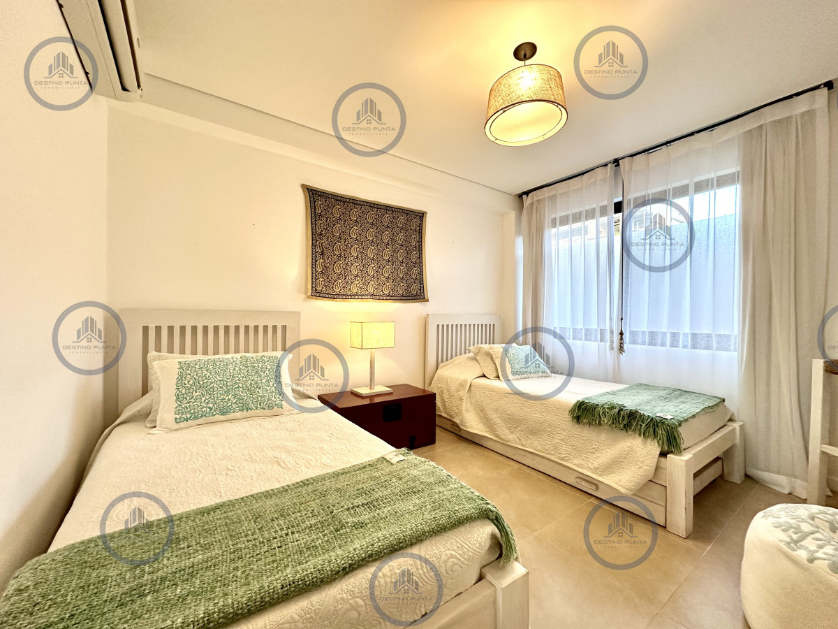 Apartamento ID.26 - Alquiler temporario de apartamento de dos dormitorios con parrillero de uso exclusivo en Punta Ballena