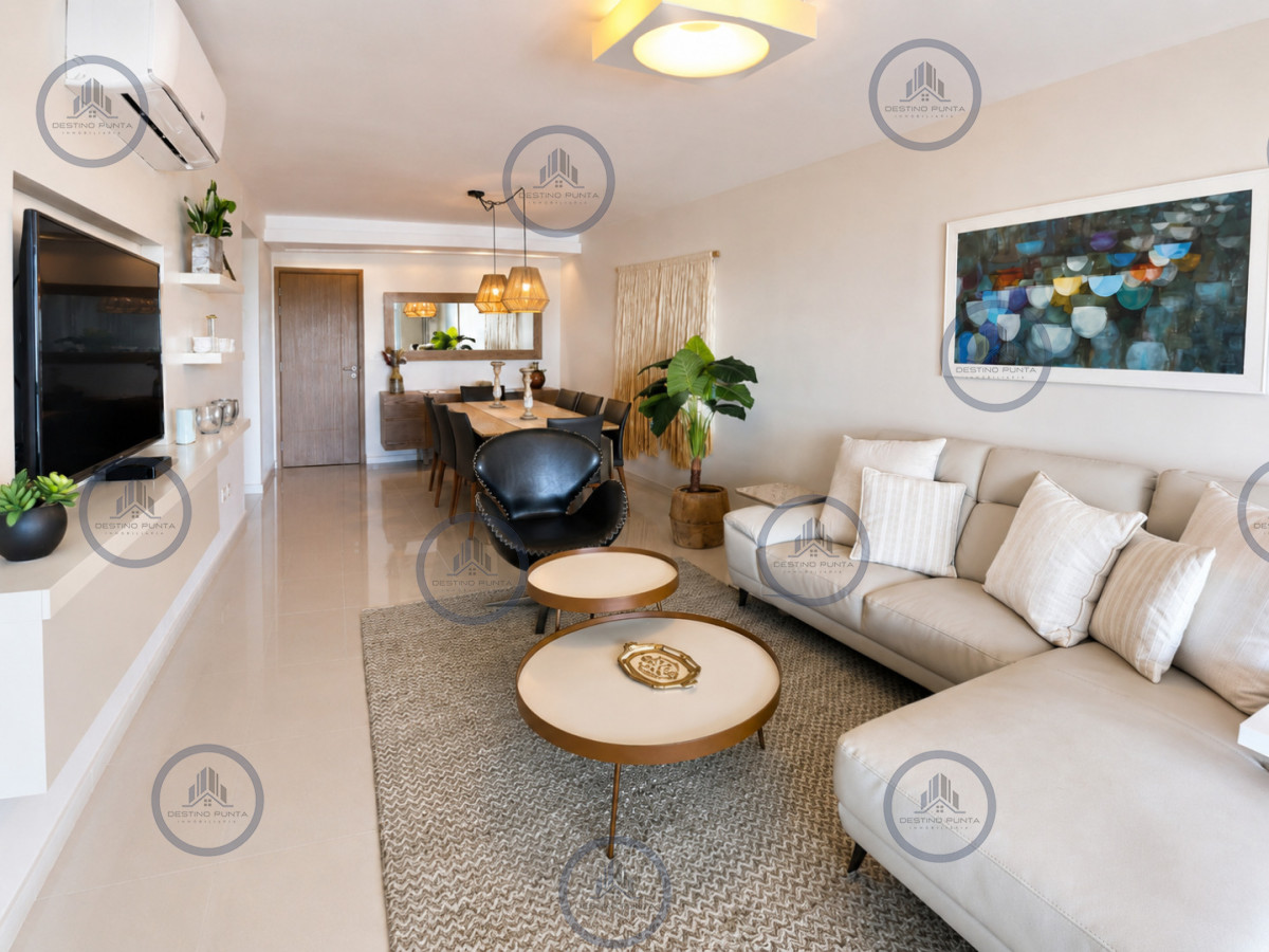 Apartamento ID.3258 - Moderno Apartamento de 3 Dormitorios con Parrillero propio y Dependencia, Playa Brava Punta del Este