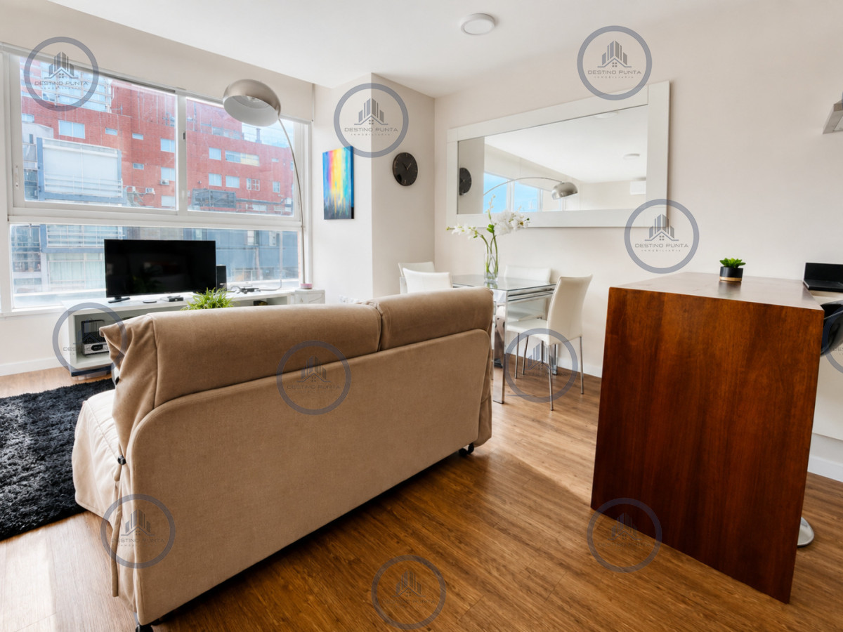 Apartamento ID.798 - Moderno Apartamento Monoambiente en Alquiler Anual o Verano, Península Punta del Este