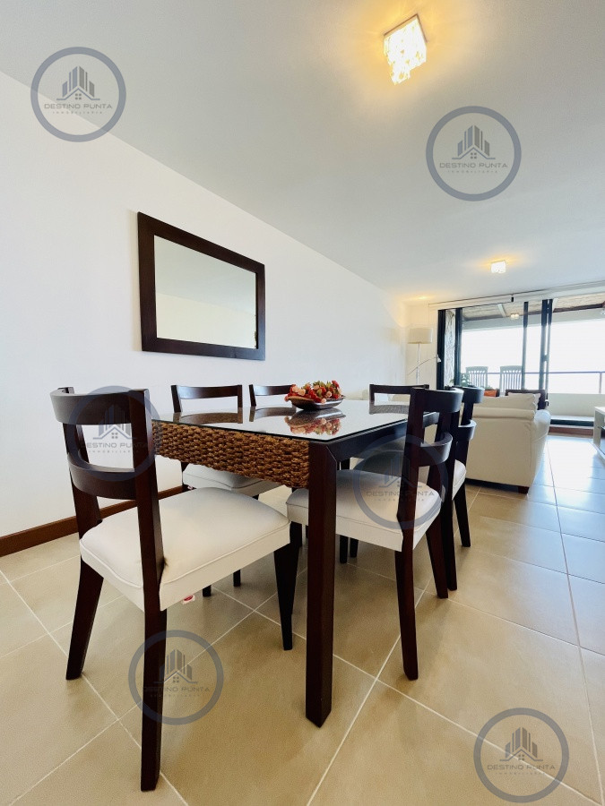 Apartamento ID.583 - Alquiler temporario de apartamento de dos dormitorios con Parrillero de uso exclusivo en complejo privado de Punta Ballena