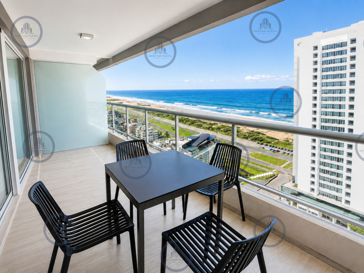 Apartamento ID.310 - Alquiler temporal de apartamento de 2 dormitorios con parrillero en Playa Brava