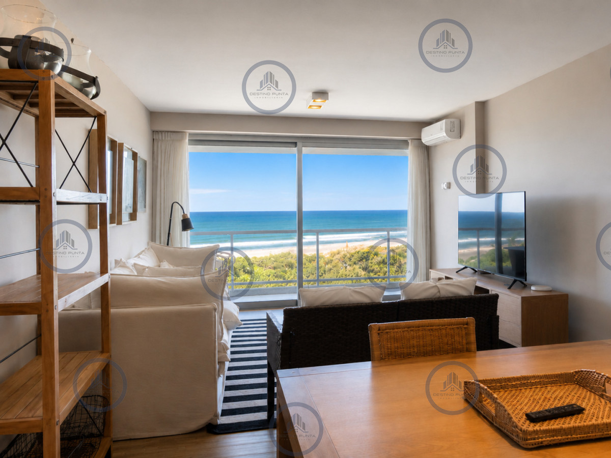 Apartamento ID.3301 - Moderno Apartamento de 3 Dormitorios en Primera Línea del Mar. Blue Marine, Playa Brava Punta del Este