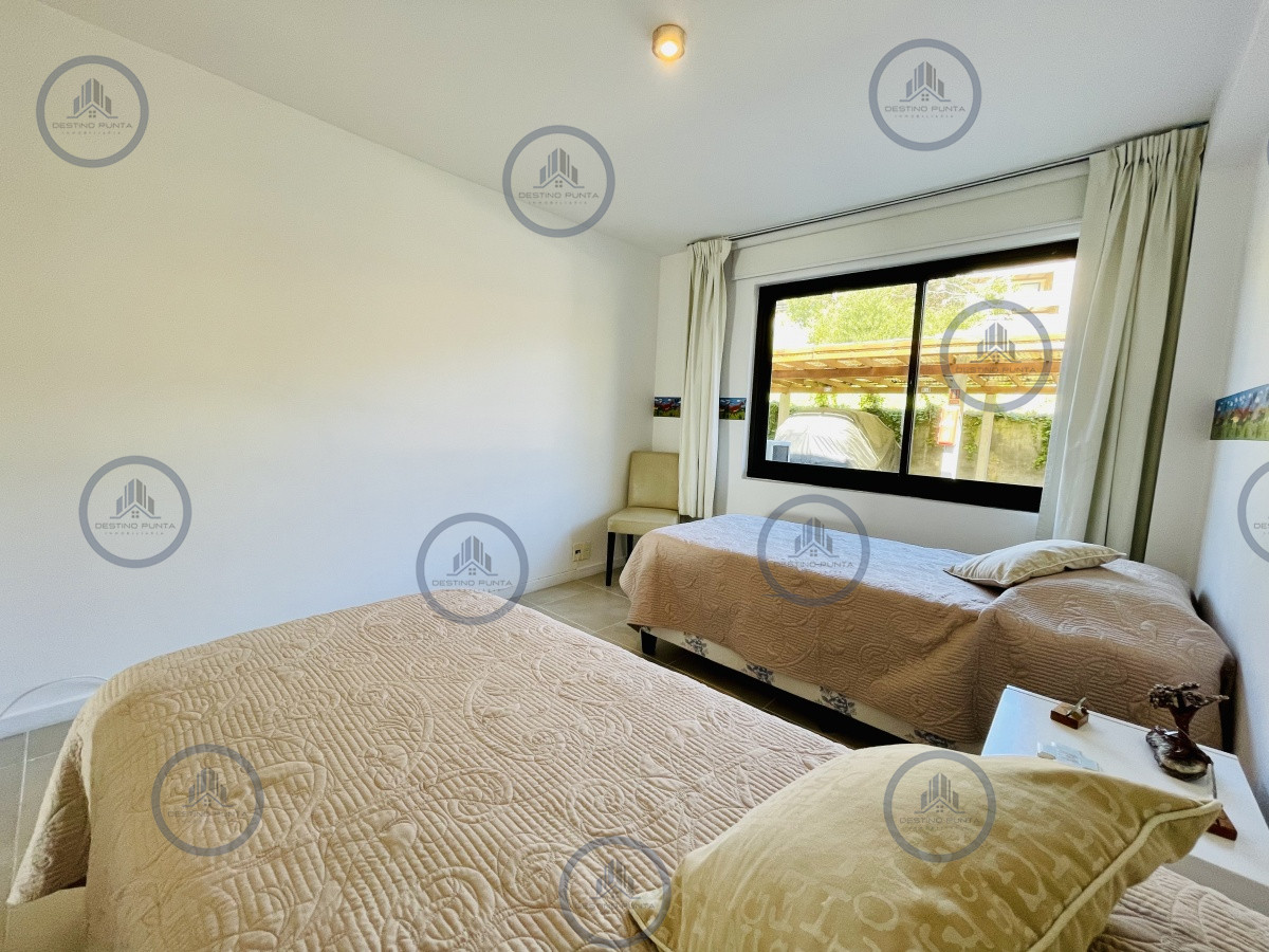 Apartamento ID.4 - Alquiler temporario de apartamento de dos dormitorios con parrillero, Punta Ballena