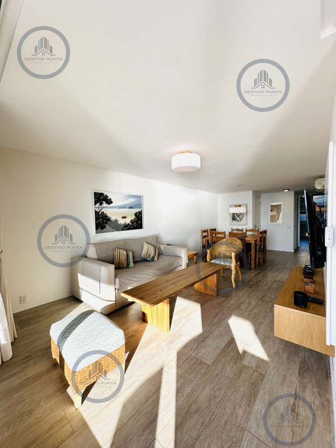 Apartamento ID.108 - Alquiler temporario de apartamento con la mejor ubicación del complejo, unidad de dos dormitorios con parrillero de uso exclusivo, Punta Ballena