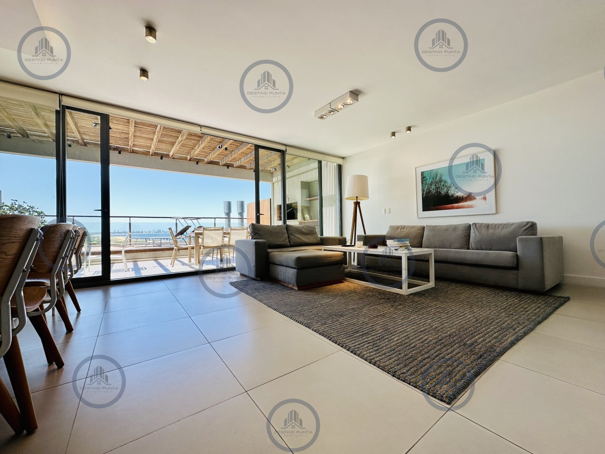 Apartamento ID.1690 - Venta y Alquiler temporario de apartamento moderno de dos dormitorios con parrillero en Punta Ballena