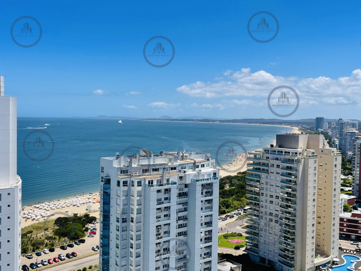 Apartamento ID.216 - Excelente Apartamento de 2 Dormitorios con Vista al Mar, Playa Mansa