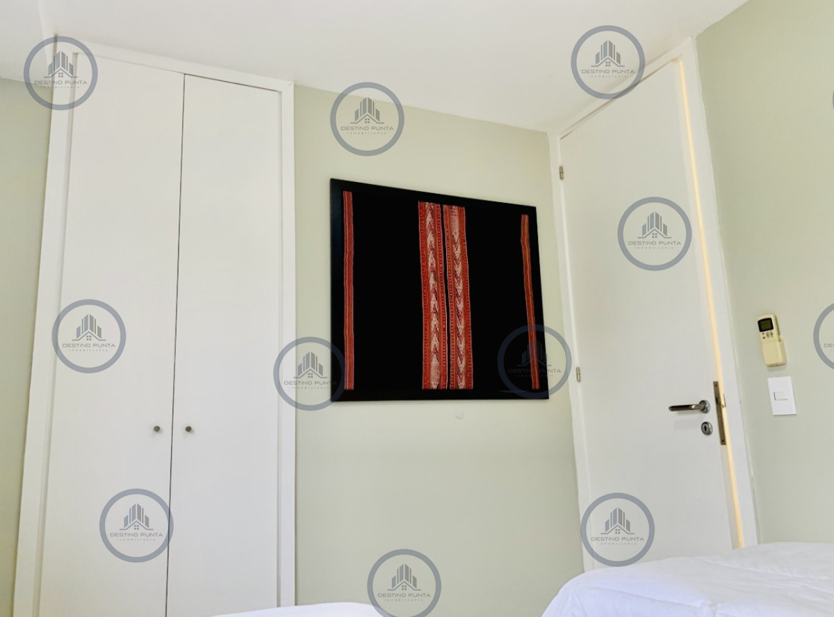 Apartamento ID.125 - Alquiler temporario de apartamento de dos dormitorios con parrillero, Punta Ballena