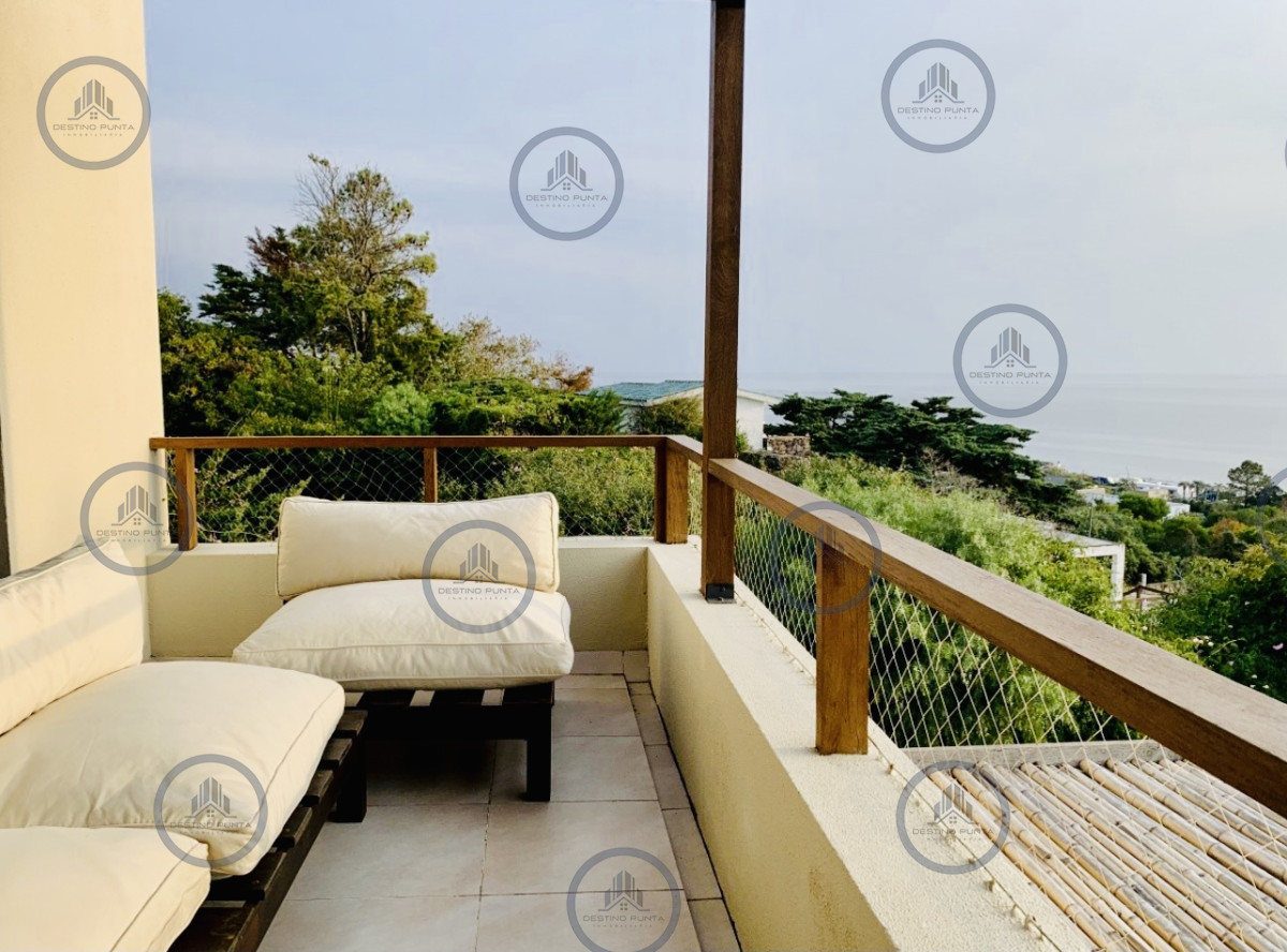 Apartamento ID.125 - Alquiler temporario de apartamento de dos dormitorios con parrillero, Punta Ballena