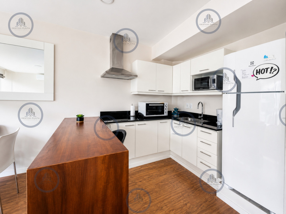 Apartamento ID.798 - Moderno Apartamento Monoambiente en Alquiler Anual o Verano, Península Punta del Este