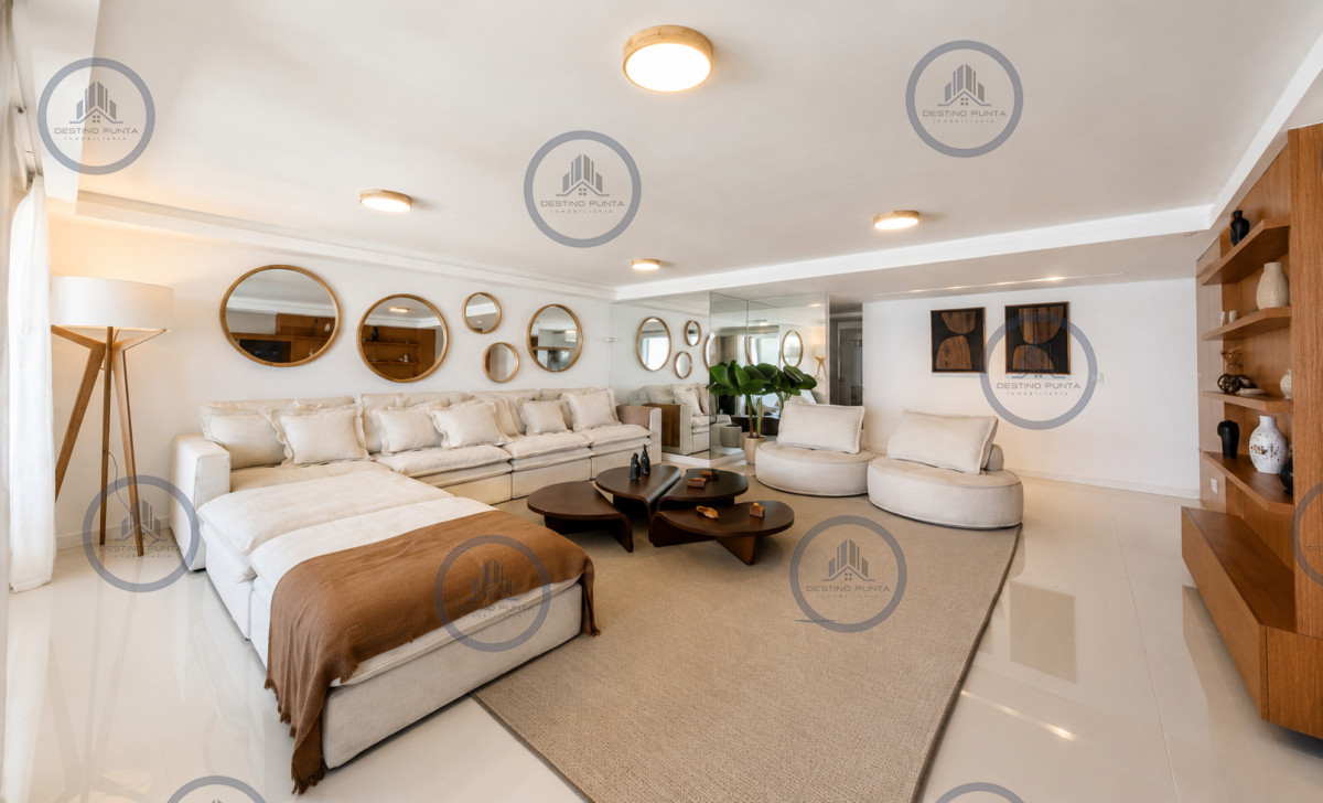Apartamento ID.150 - Espectacular Penthouse Duplex con 4 Dormitorios + Dependencia y Terraza con Parrillero, en torre premium de Playa Brava, Punta del Este