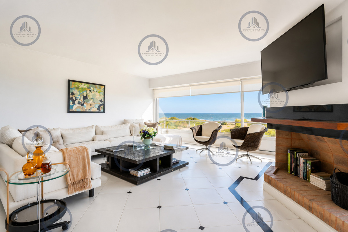 Exclusivo Penthouse de 6 Dormitorios y Barbacoa en Venta Frente al Mar, Rincón del Indio Punta del Este — fotografía 3