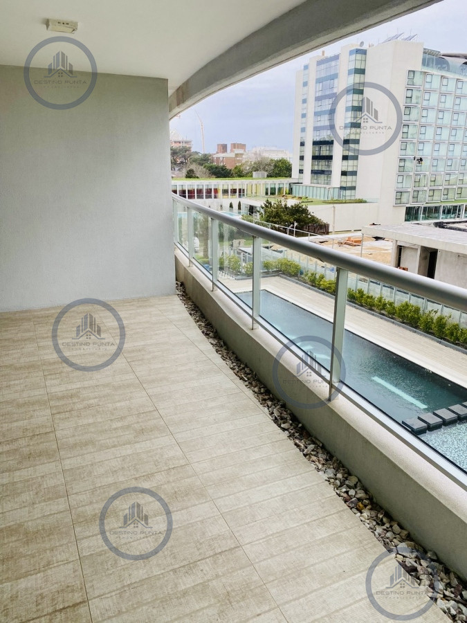 Apartamento ID.2184 - Moderno apartamentro de 2 dormitorios con parrillero de uso exclusivo en alquiler temporario edificio Look Brava