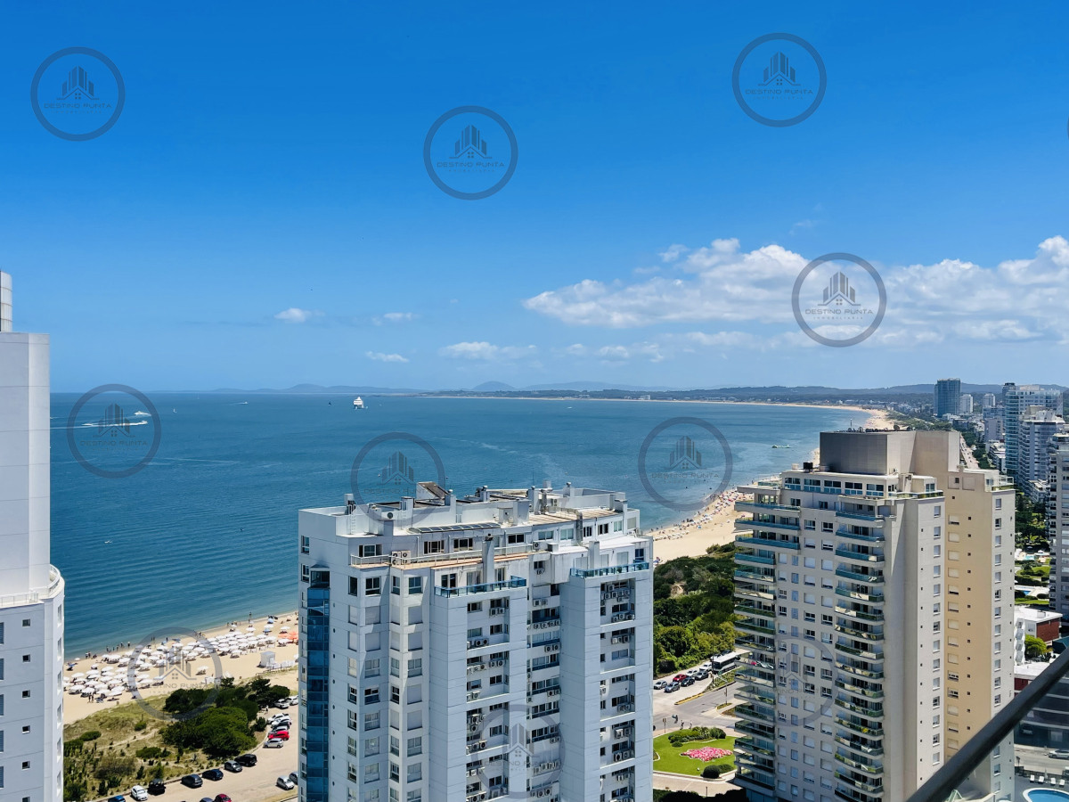 Apartamento ID.216 - Excelente Apartamento de 2 Dormitorios con Vista al Mar, Playa Mansa