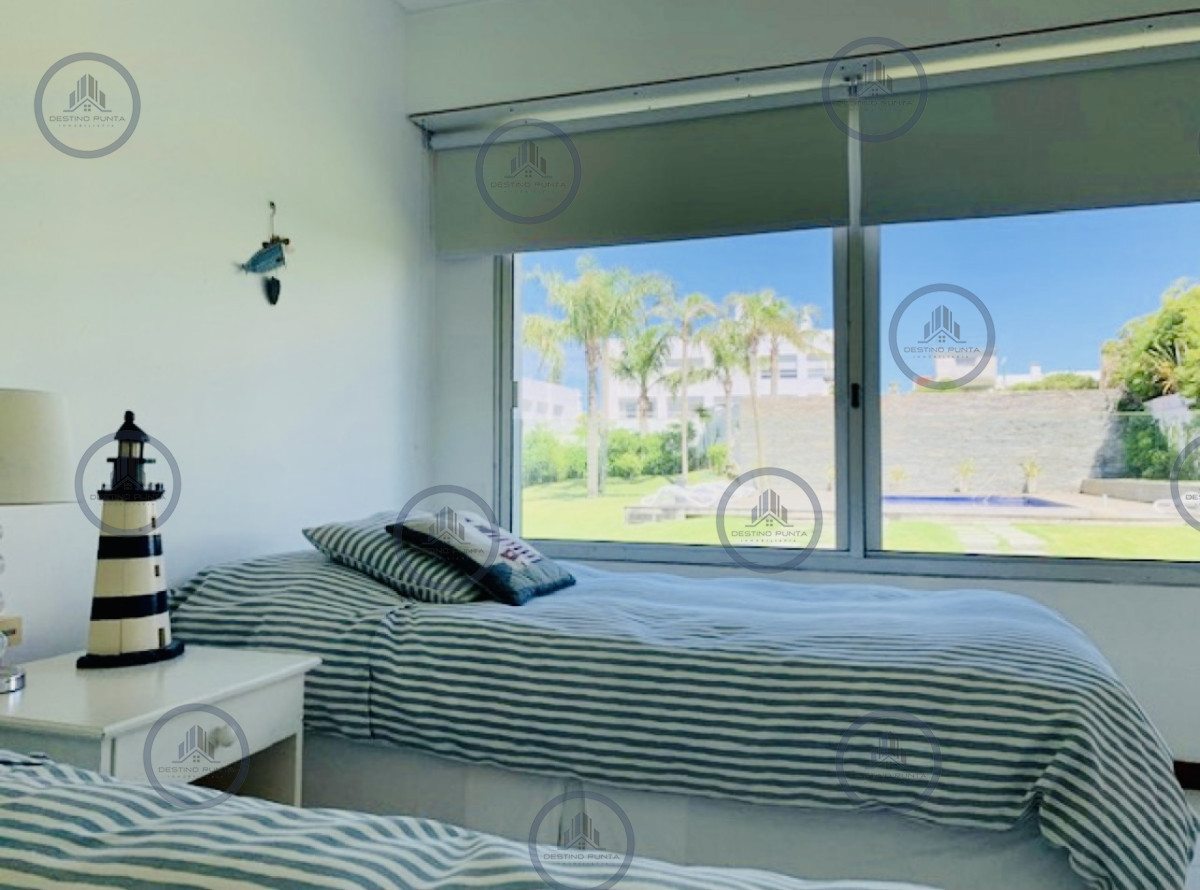 Apartamento ID.198 - Alquiler temporario de apartamento de tres dormitorios en playa Montoya, La Barra 