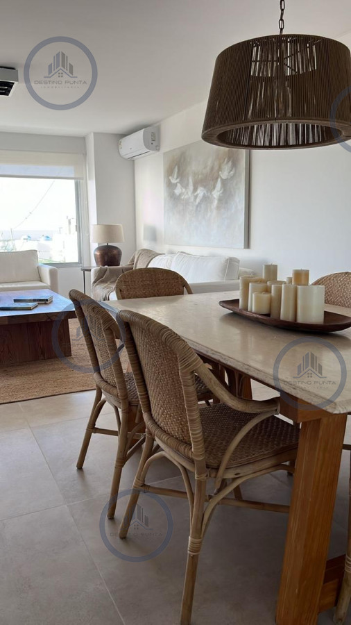 Apartamento ID.196 - Esturión de Montoya, Apartamento Penthouse de 3 Dormitorios y Parrillero en Playa Montoya, La Barra