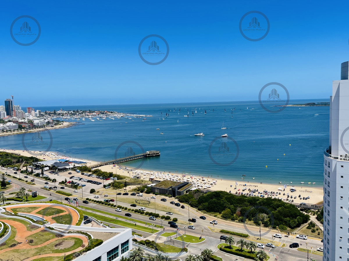 Apartamento ID.216 - Excelente Apartamento de 2 Dormitorios con Vista al Mar, Playa Mansa