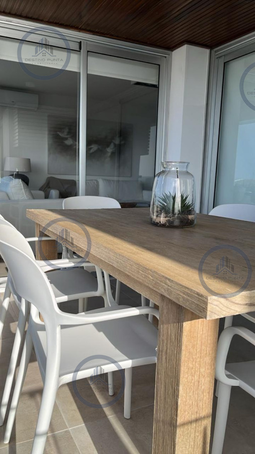 Apartamento ID.196 - Esturión de Montoya, Apartamento Penthouse de 3 Dormitorios y Parrillero en Playa Montoya, La Barra
