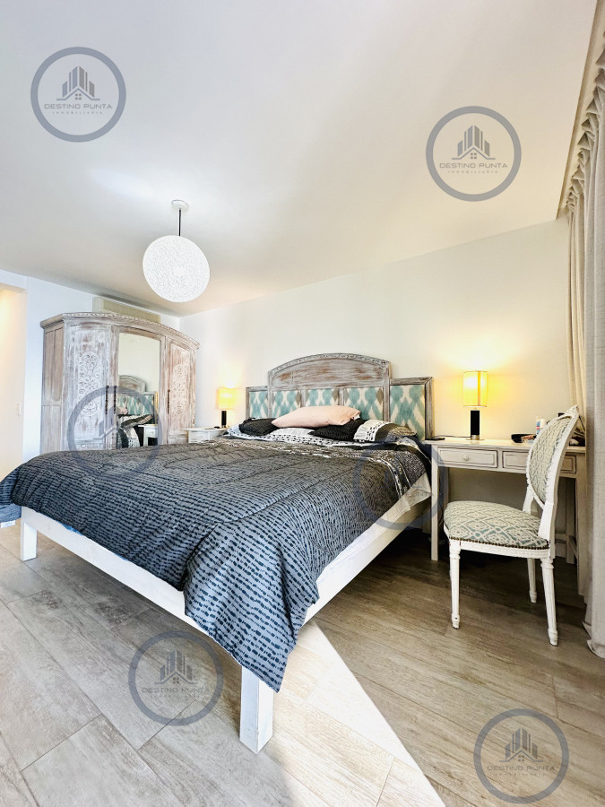 Apartamento ID.108 - Alquiler temporario de apartamento con la mejor ubicación del complejo, unidad de dos dormitorios con parrillero de uso exclusivo, Punta Ballena