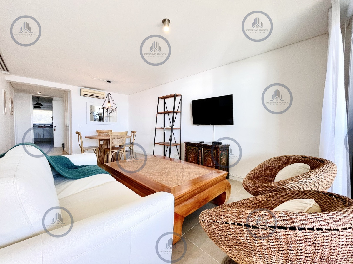 Apartamento ID.6 - Alquiler temporal de Apartamento de Dormitorio y Medio, Parrillero y Vista al Mar Punta Ballena
