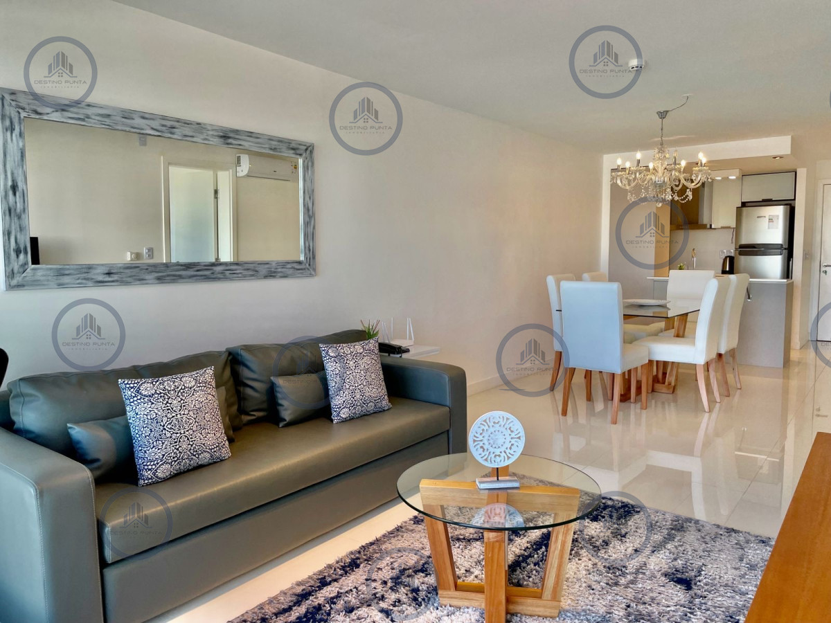 Apartamento ID.1771 - Alquiler temporal de apartamento muy lindo decorado de un dormitorio a pasos de las playas mansa y brava 