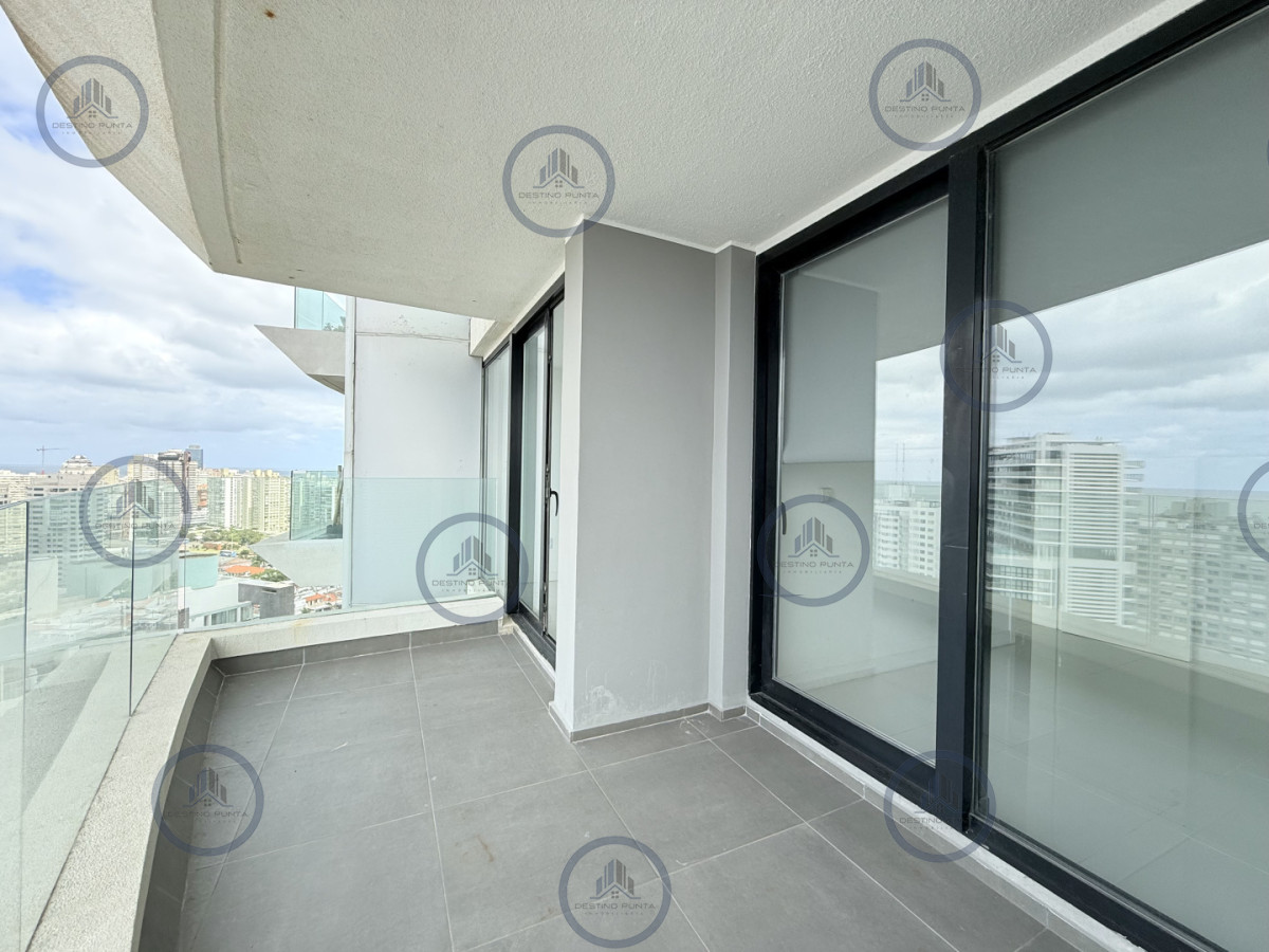 Apartamento ID.3038 - Apartamento en Art Tower de 1 Dormitorio disponible en Alquiler Anual, Punta del Este