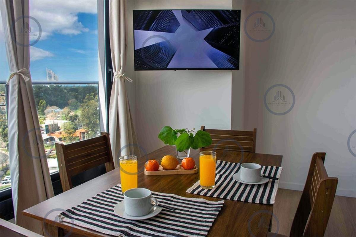 Apartamento ID.1835 - Moderno Monoambiente en Torre con Servicios sobre Roosevelt, Punta del Este