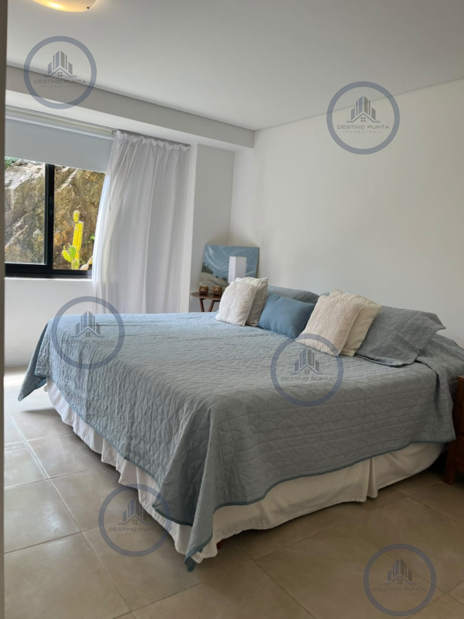 Apartamento ID.377 - Alquiler temporario de apartamento de dos dormitorios con parrillero, Punta Ballena