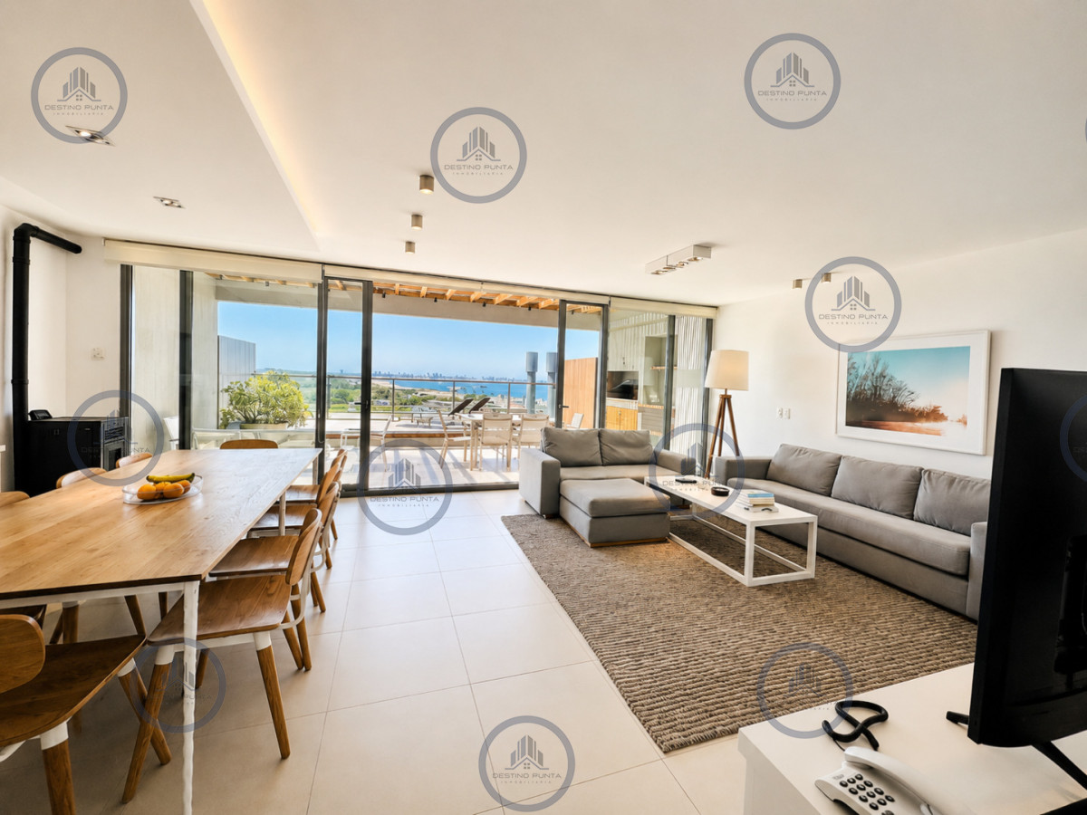 Apartamento ID.1690 - Venta y Alquiler temporario de apartamento moderno de dos dormitorios con parrillero en Punta Ballena