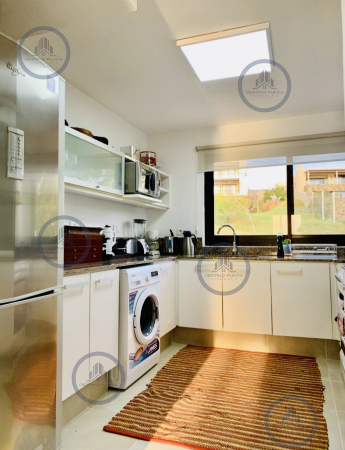 Apartamento ID.125 - Alquiler temporario de apartamento de dos dormitorios con parrillero, Punta Ballena