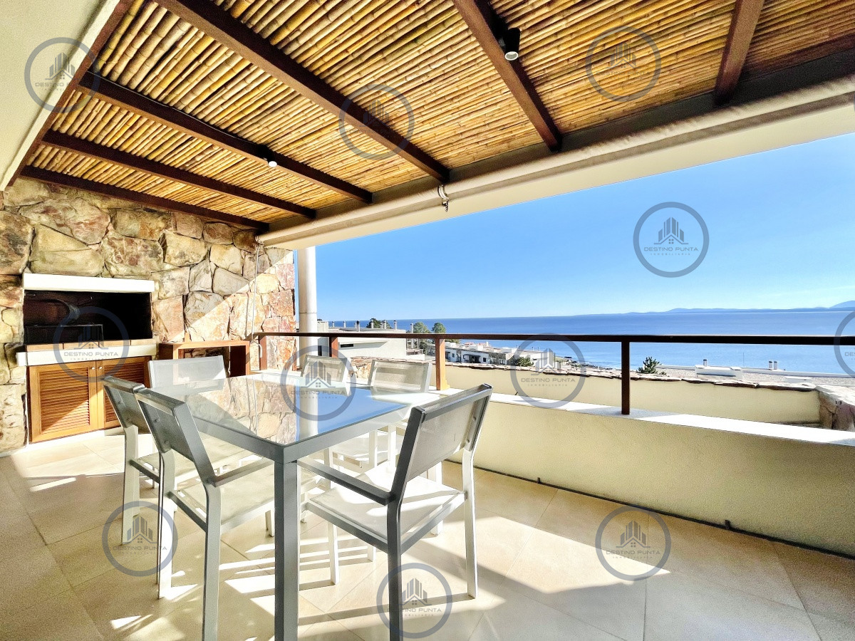 Apartamento ID.6 - Alquiler temporal de Apartamento de Dormitorio y Medio, Parrillero y Vista al Mar Punta Ballena