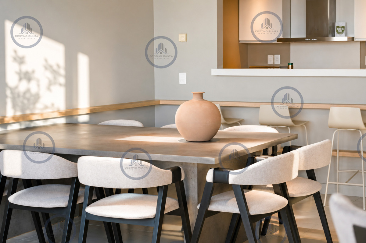 Apartamento ID.429 - Apartamento de 3 Dormitorios, Parrillero de uso exclusivo y Jardín en Punta Ballena, Punta del Este