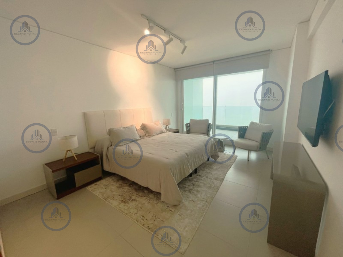 Apartamento ID.1651 - Alquiler temporario de apartamento Premiun central de tres dormitorios Le Parc III sobre Playa Brava