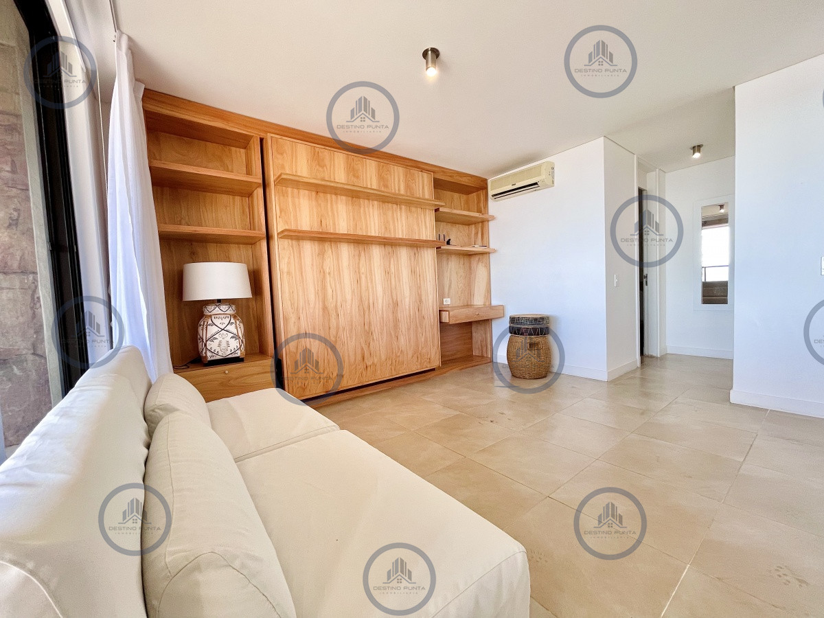 Apartamento ID.6 - Alquiler temporal de Apartamento de Dormitorio y Medio, Parrillero y Vista al Mar Punta Ballena