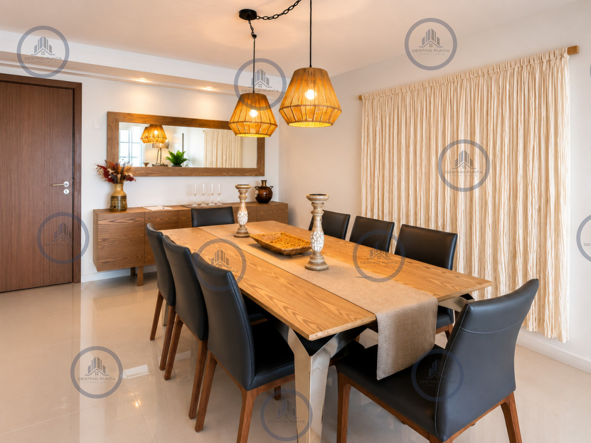 Apartamento ID.3258 - Moderno Apartamento de 3 Dormitorios con Parrillero propio y Dependencia, Playa Brava Punta del Este