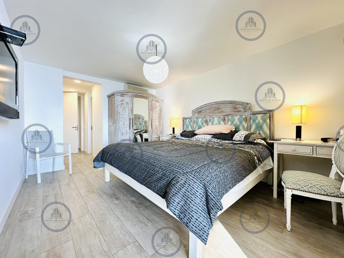 Apartamento ID.108 - Alquiler temporario de apartamento con la mejor ubicación del complejo, unidad de dos dormitorios con parrillero de uso exclusivo, Punta Ballena
