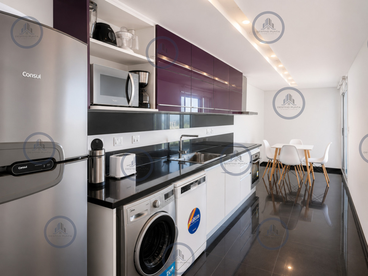 Apartamento ID.310 - Alquiler temporal de apartamento de 2 dormitorios con parrillero en Playa Brava