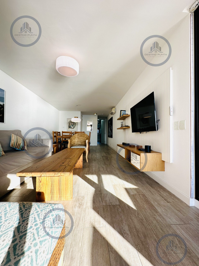 Apartamento ID.108 - Alquiler temporario de apartamento con la mejor ubicación del complejo, unidad de dos dormitorios con parrillero de uso exclusivo, Punta Ballena