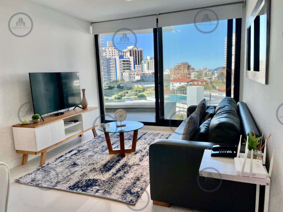 Apartamento ID.1771 - Alquiler temporal de apartamento muy lindo decorado de un dormitorio a pasos de las playas mansa y brava 